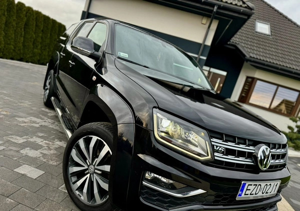 Volkswagen Amarok cena 165000 przebieg: 62000, rok produkcji 2018 z Siedliszcze małe 742